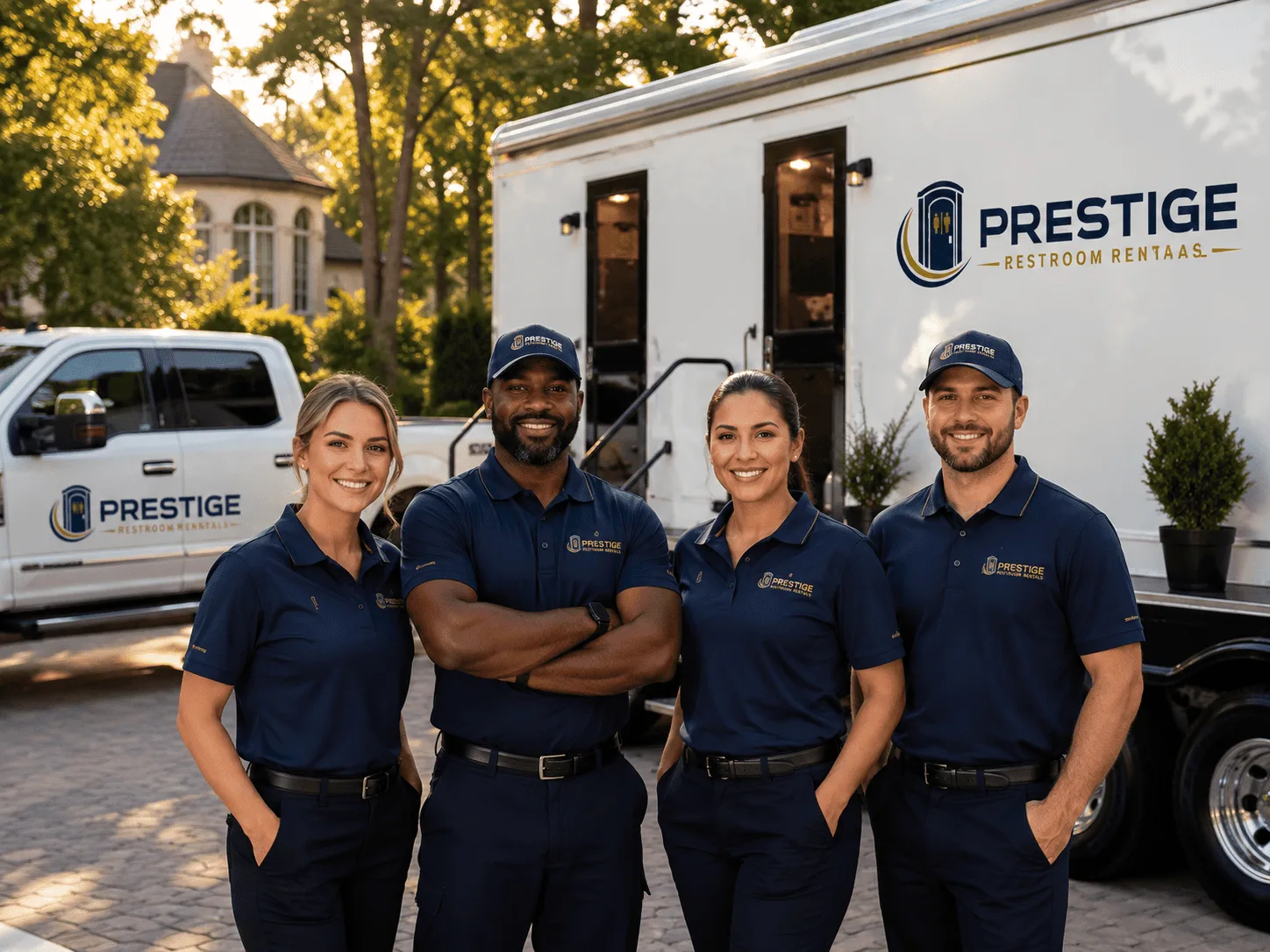 Trusted Luxury Portable Restrooms company in Waddy, KY